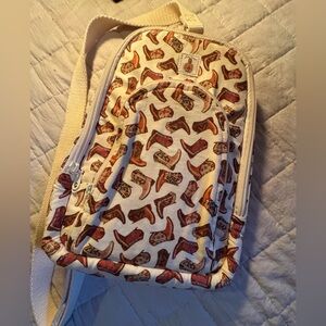 NWOT Lindy Design Madison Cotton Conceal Carry Sling Bag